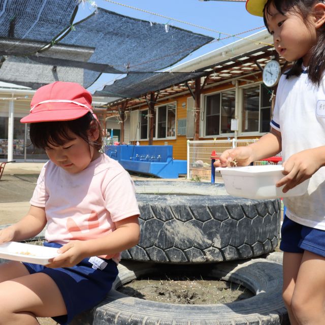 ＊　5歳児　田植え　続編　＊　　