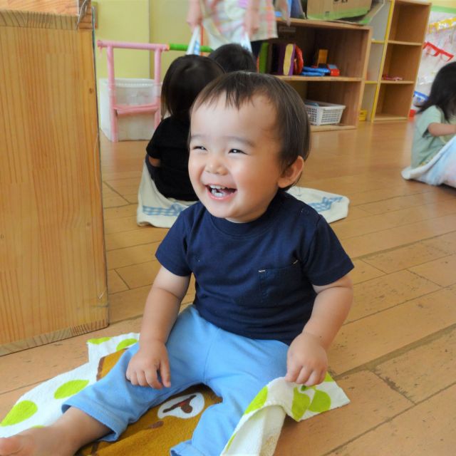 ＊　1歳児　はじける笑顔　＊