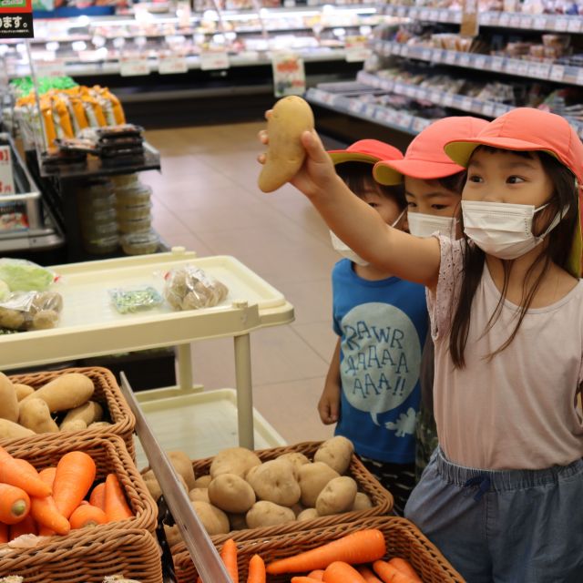 ＊　５歳児　お泊り保育【買い物】　カブトムシグループ②　＊