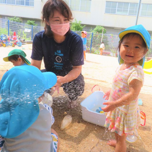 水を感じる