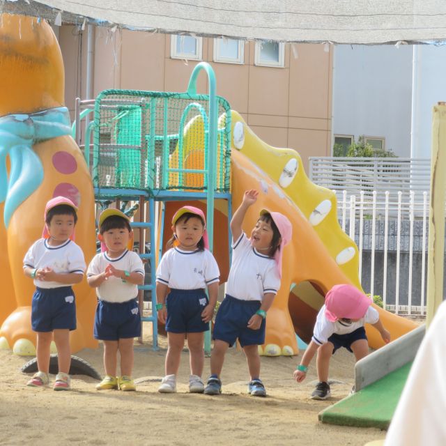 ～かけっこ～　よ～いどん！！　　クマ組・2歳児～