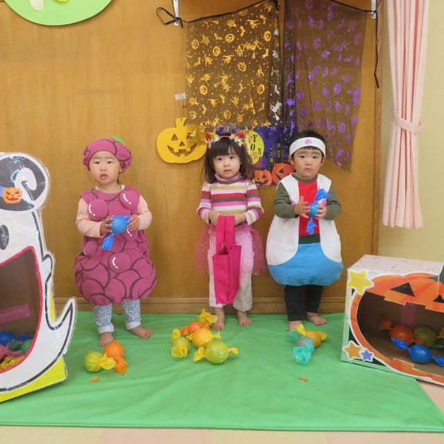 ハッピーハロウィン🎃！！　～1歳児　ヒヨコぐみ～