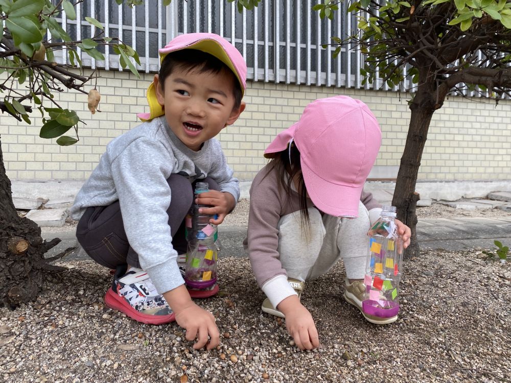 だって、自分で作ったマラカスだもの💗