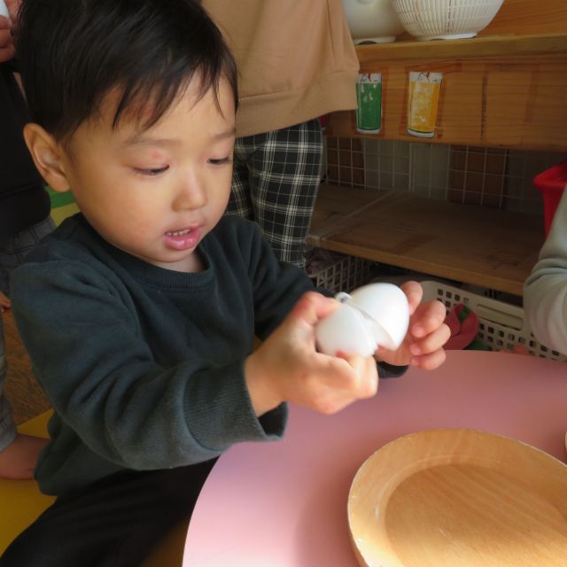 ままごと　～２歳児　クマ組～