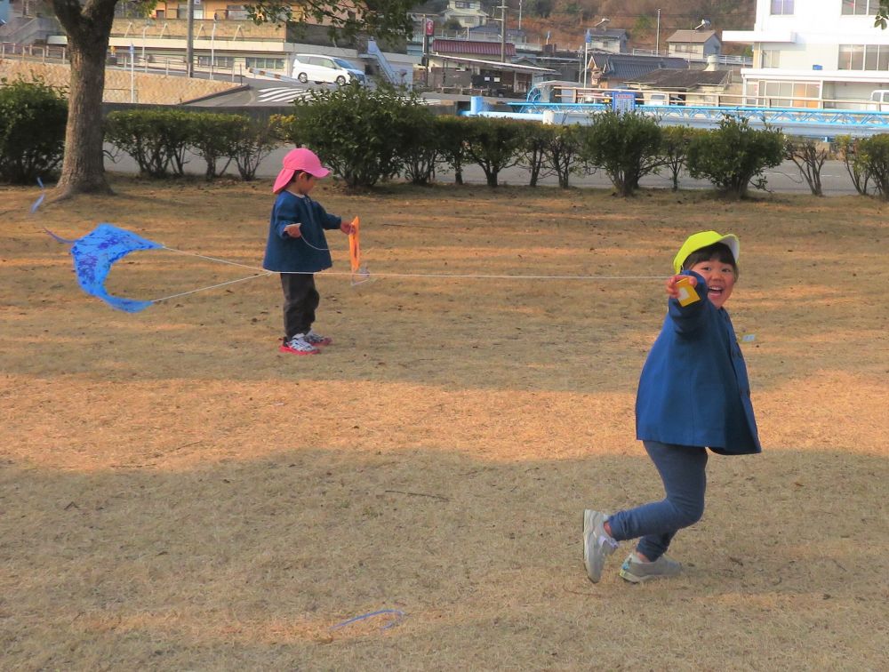 リス組さんも、
　　　🏃走る、走る・・・