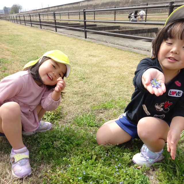 ＊　３歳児　春を楽しむ　＊