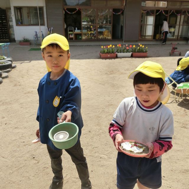 暖かい日には♪　＊4歳児＊