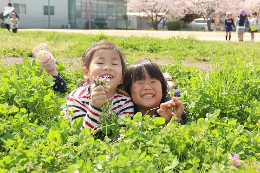 横を見ると仲良し二人組
サイコーの笑顔を見せてくれます♡