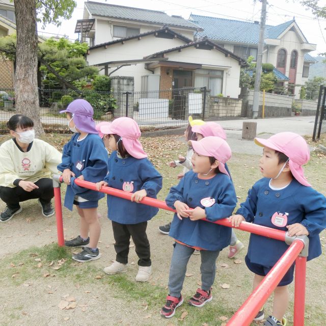 初めてのお散歩　＊３歳児＊