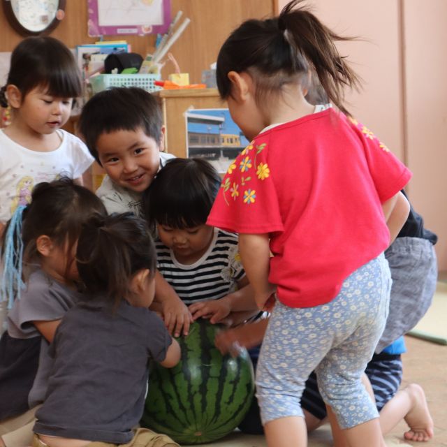 ＊　2歳児　すいか①　＊