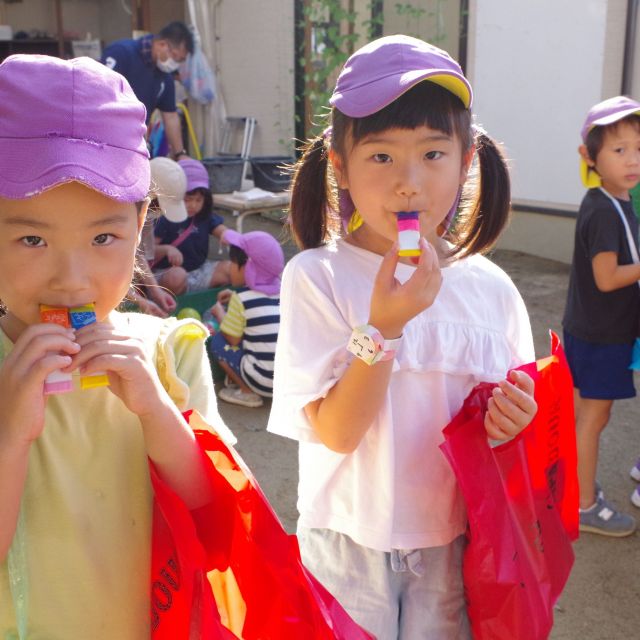 お泊り保育⑧　～夏祭り～　＊５歳児＊　