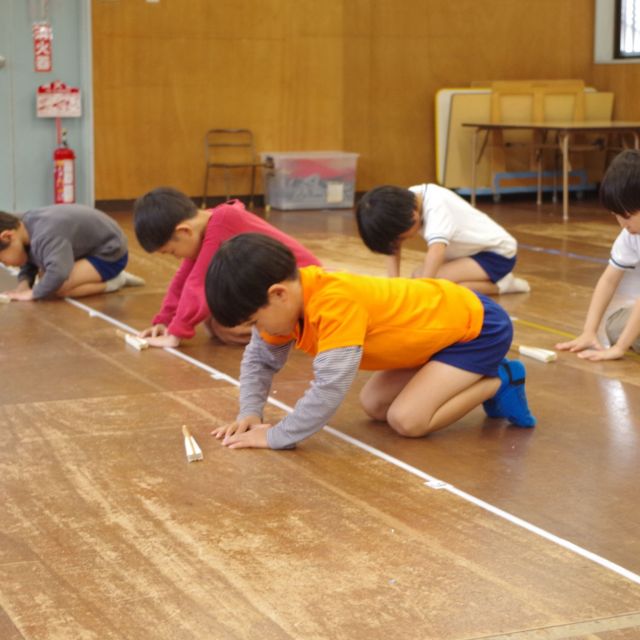 発表会に向けて～日本舞踊①～＊５歳児＊