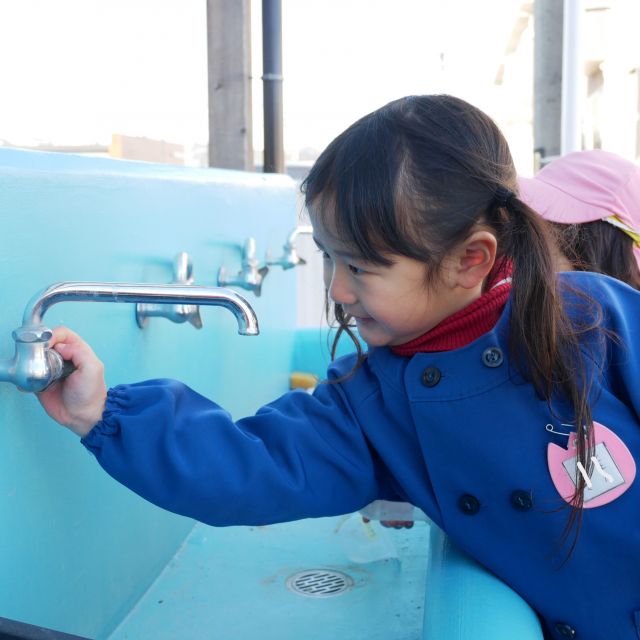 ＊　３歳児　氷ができた③　＊