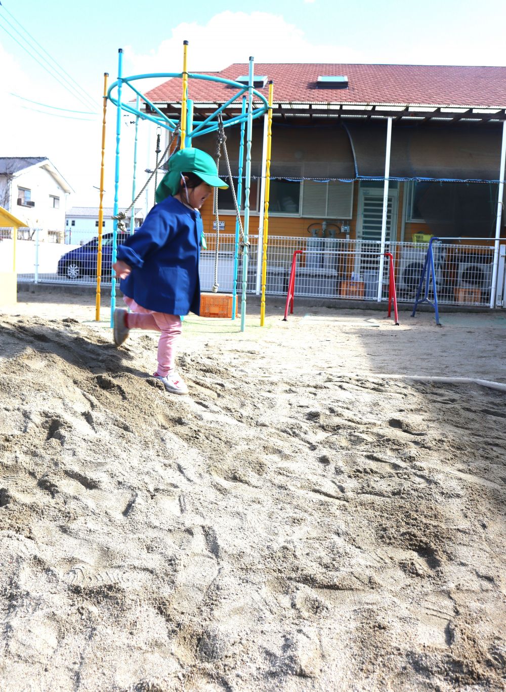 さかみちー！！！
思い切り走って降りる☆