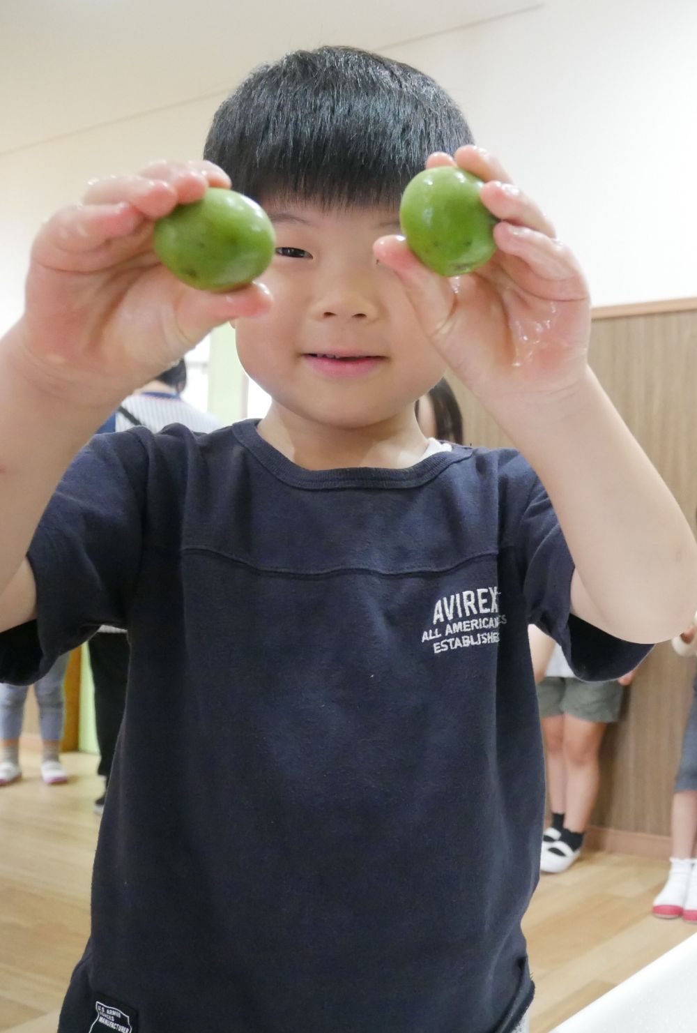 何度も何度も綺麗に洗っていたYくん
「見て～もういいかな？」