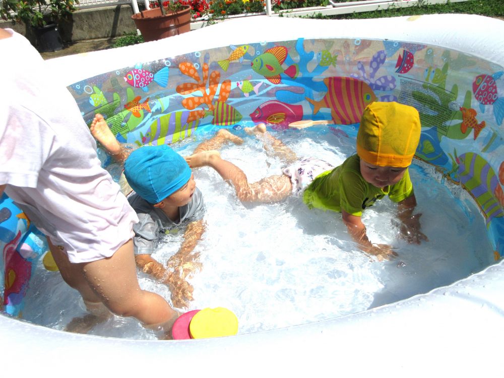 ワニになってスイスイ♪
水を感じながら動くのは気持ちいい♡