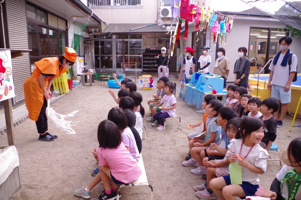 これで子どもたちもおうちの人も
もちろん先生も、
安全に笑顔あふれる
お泊り保育になることでしょう♪