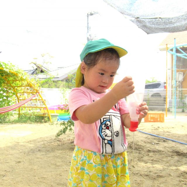 ＊　３歳児　登園日①　＊