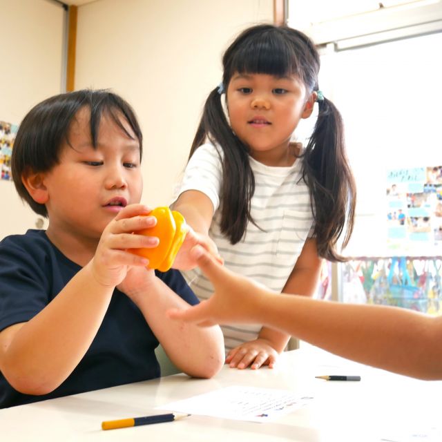 ＊　5歳児　夏野菜実験①　＊