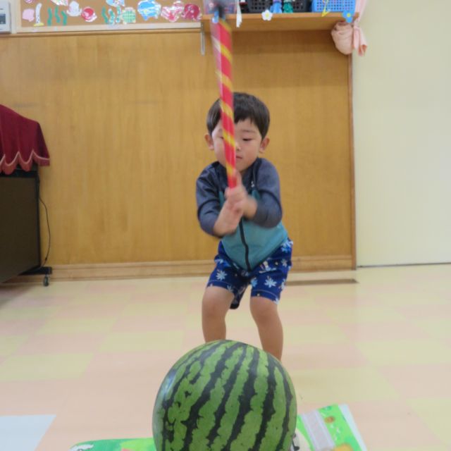 夏の思い出　～２歳児　クマ組～