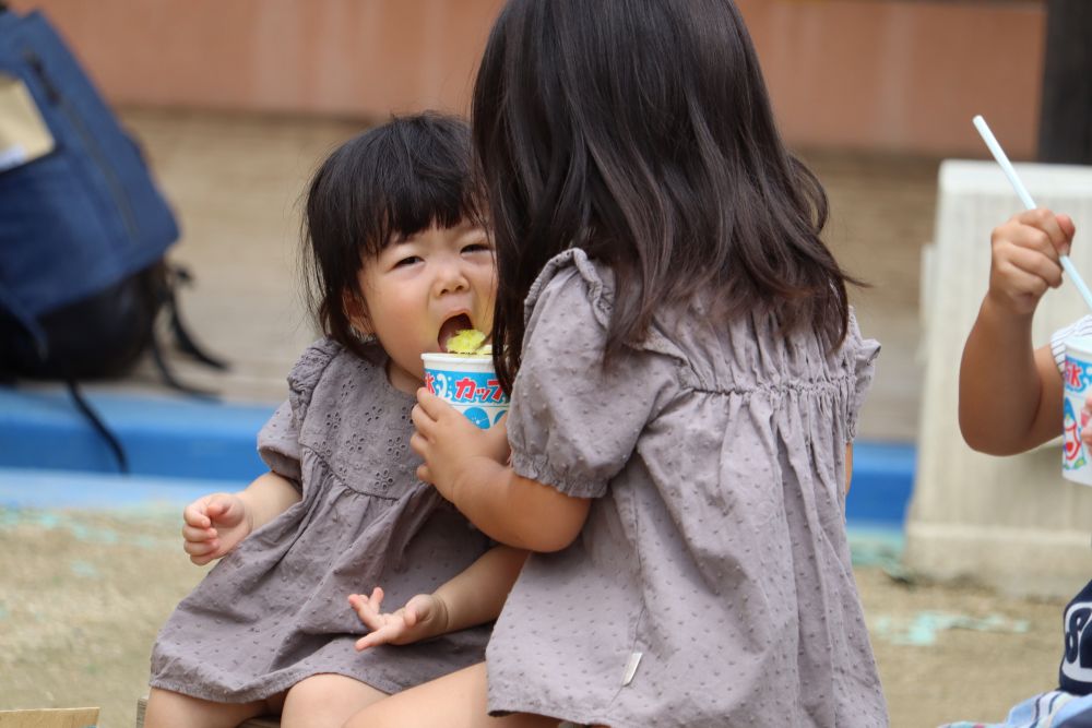 姉妹で一緒に‥