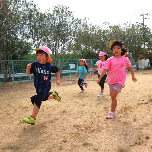 ＊　4歳児   　よーいどん！①　＊