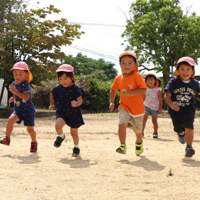 ＊　4歳児   　よーいどん！②　＊