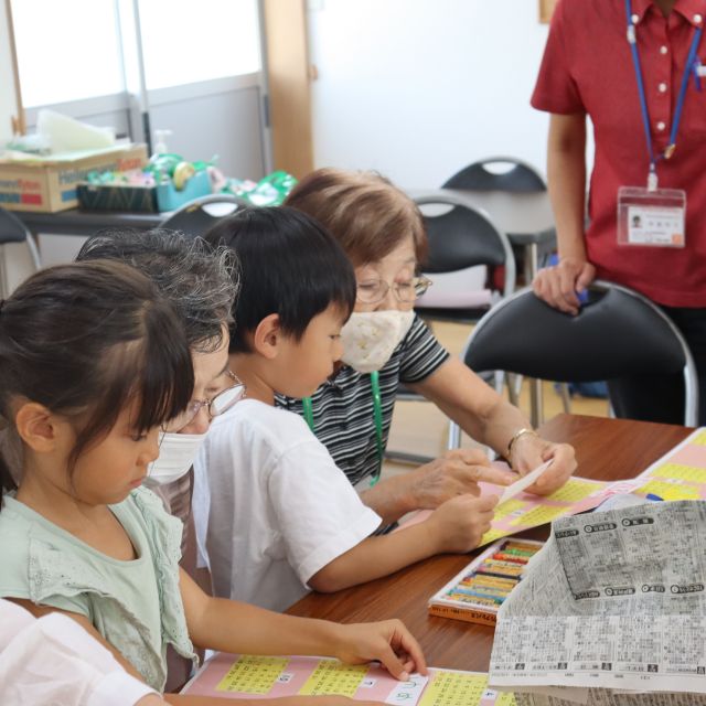 ＊　５歳児　シニアカフェ②　＊