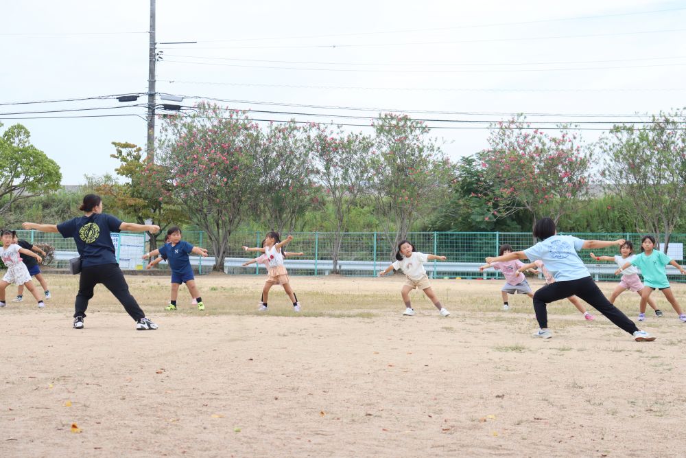 ＭＯＮＤＥＮ会の運動会と言えば「ソーラン節」
力強く踊る姿に本番の期待が高まります