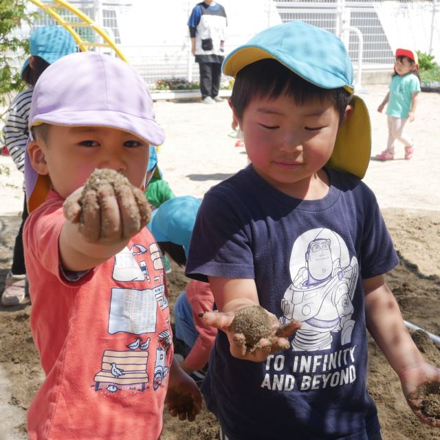 ＊　３歳児　　友達と・・・　＊