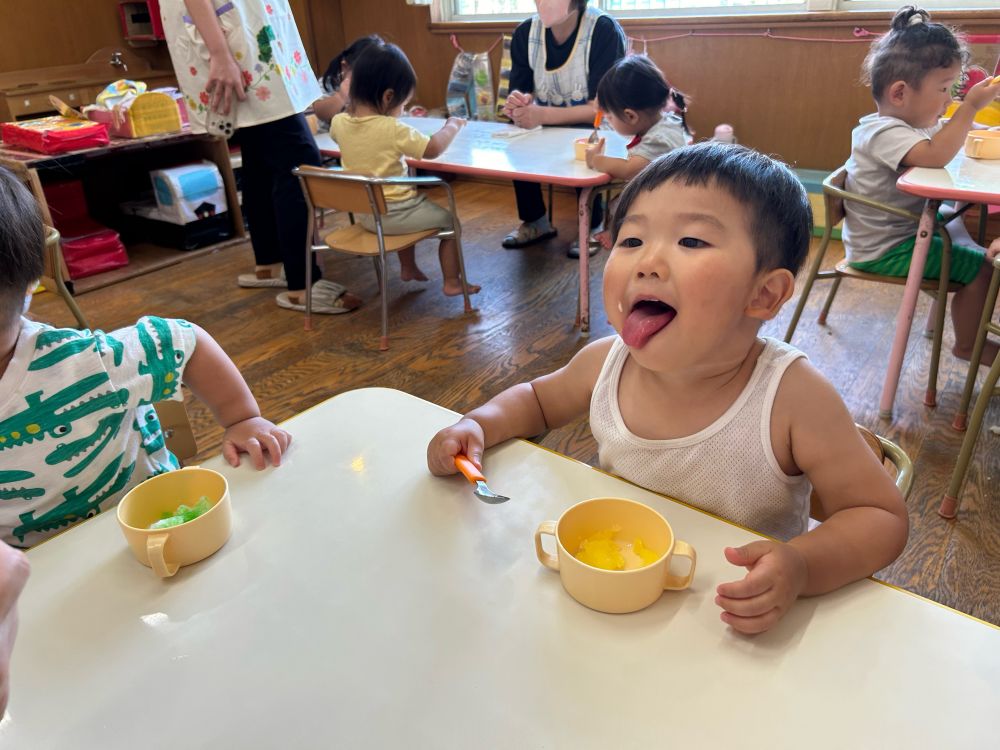 みんなが食べたのは何味だったかな？😊