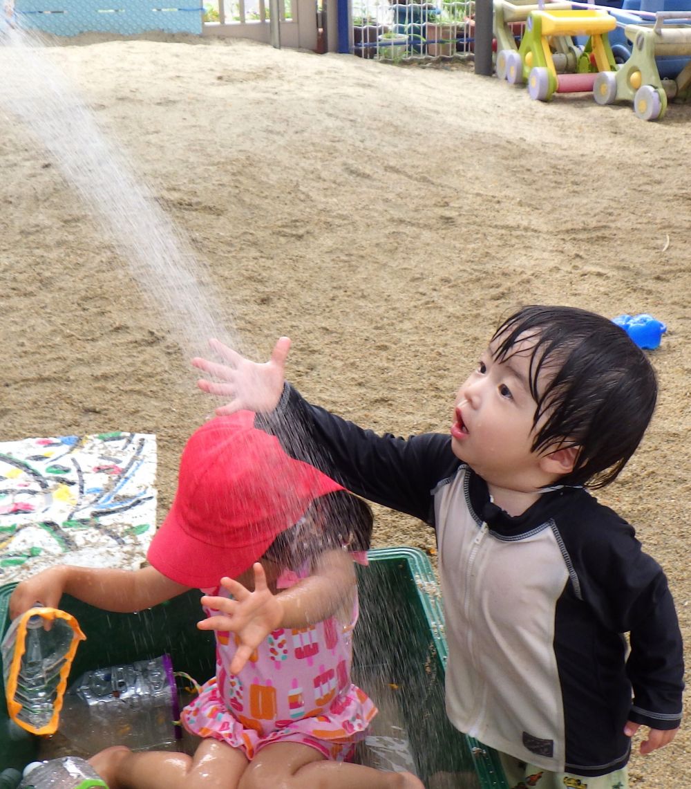 ジャージャー🚿