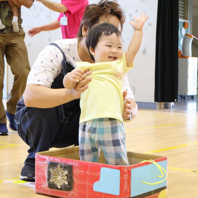 ＊　0.1歳児 運動会  　サーキット～ウサギ組～　＊