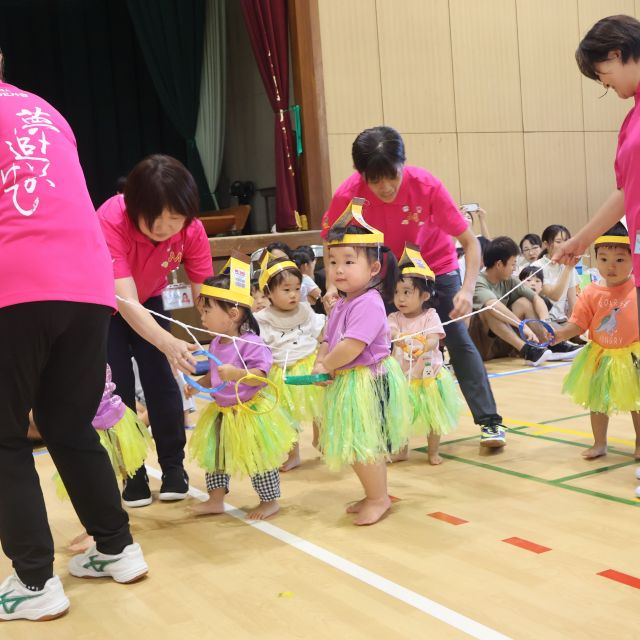 0.1歳児運動会　～電車に乗って出発！！～