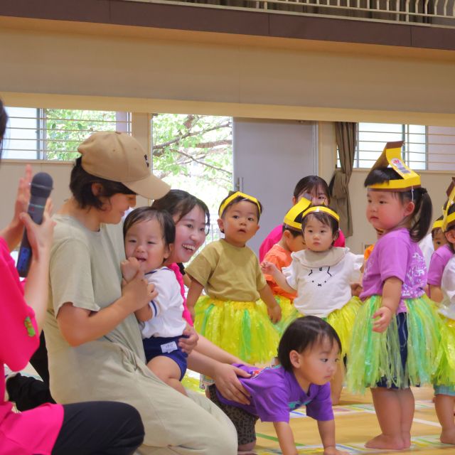 0.1歳児運動会　～ヒヨコかけっこ～