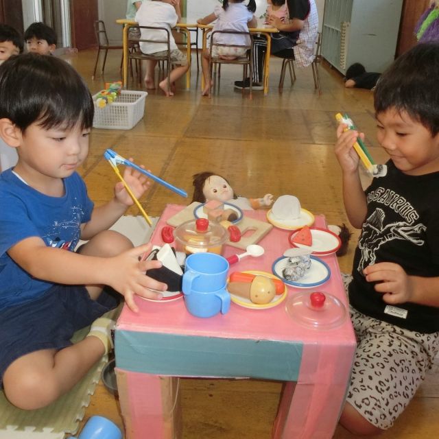 お寿司屋さん　＊３歳児＊