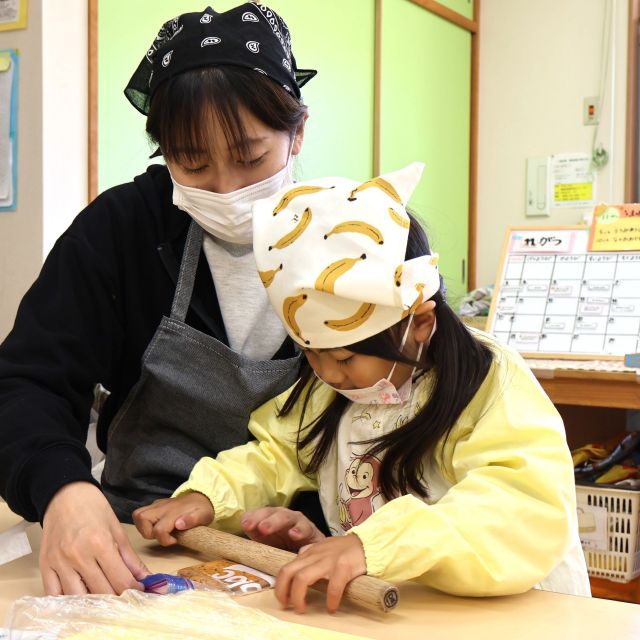 ＊ ４歳児　親子クッキング②(ゆめはうす認定こども園) ＊  