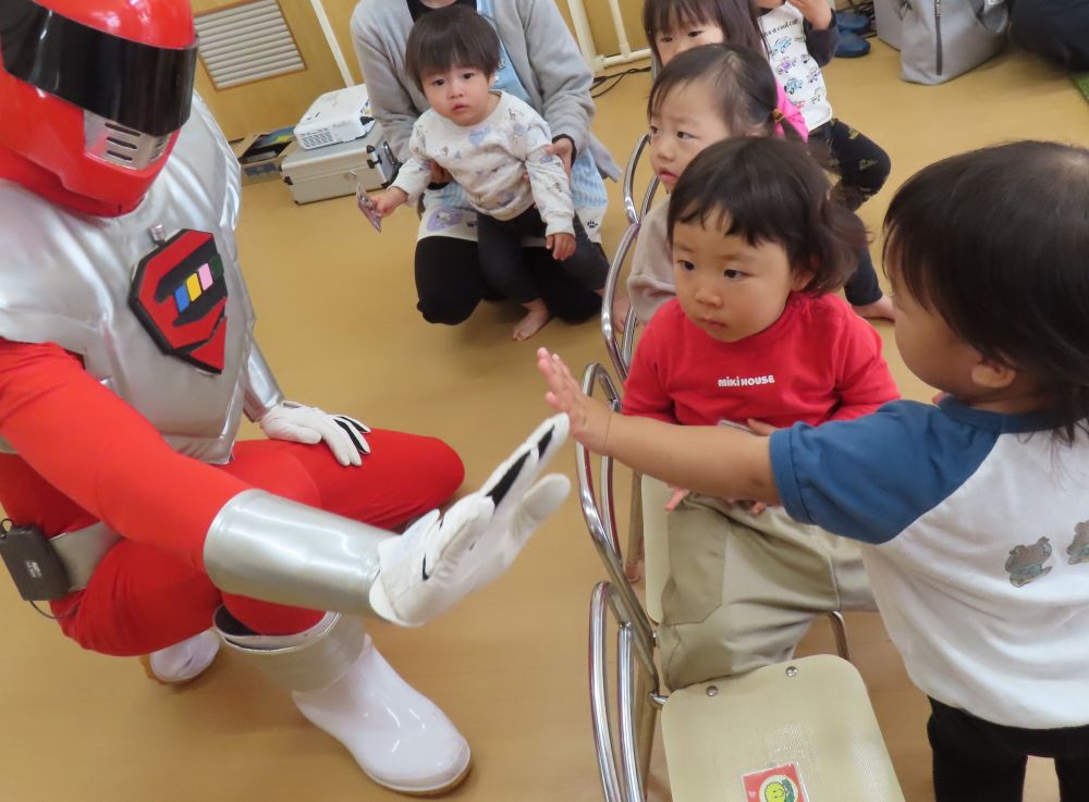 記念撮影の後のタッチ👏

楽しかったね😊