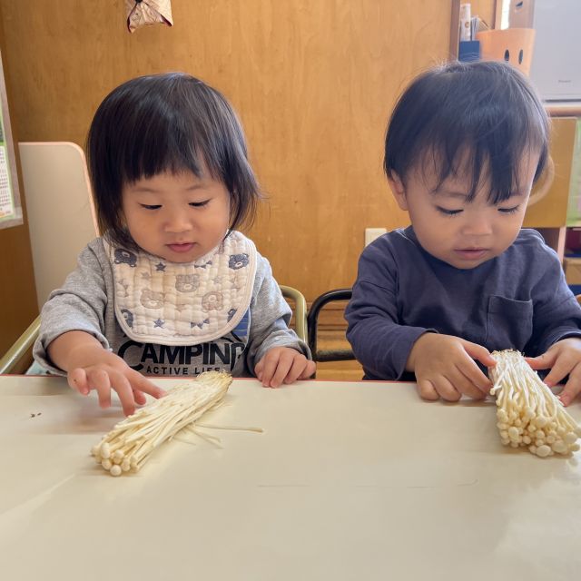 食育の日　～０歳児　ウサギ組～