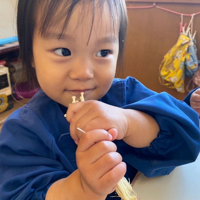 食育の日　〜1歳児 ヒヨコ組〜