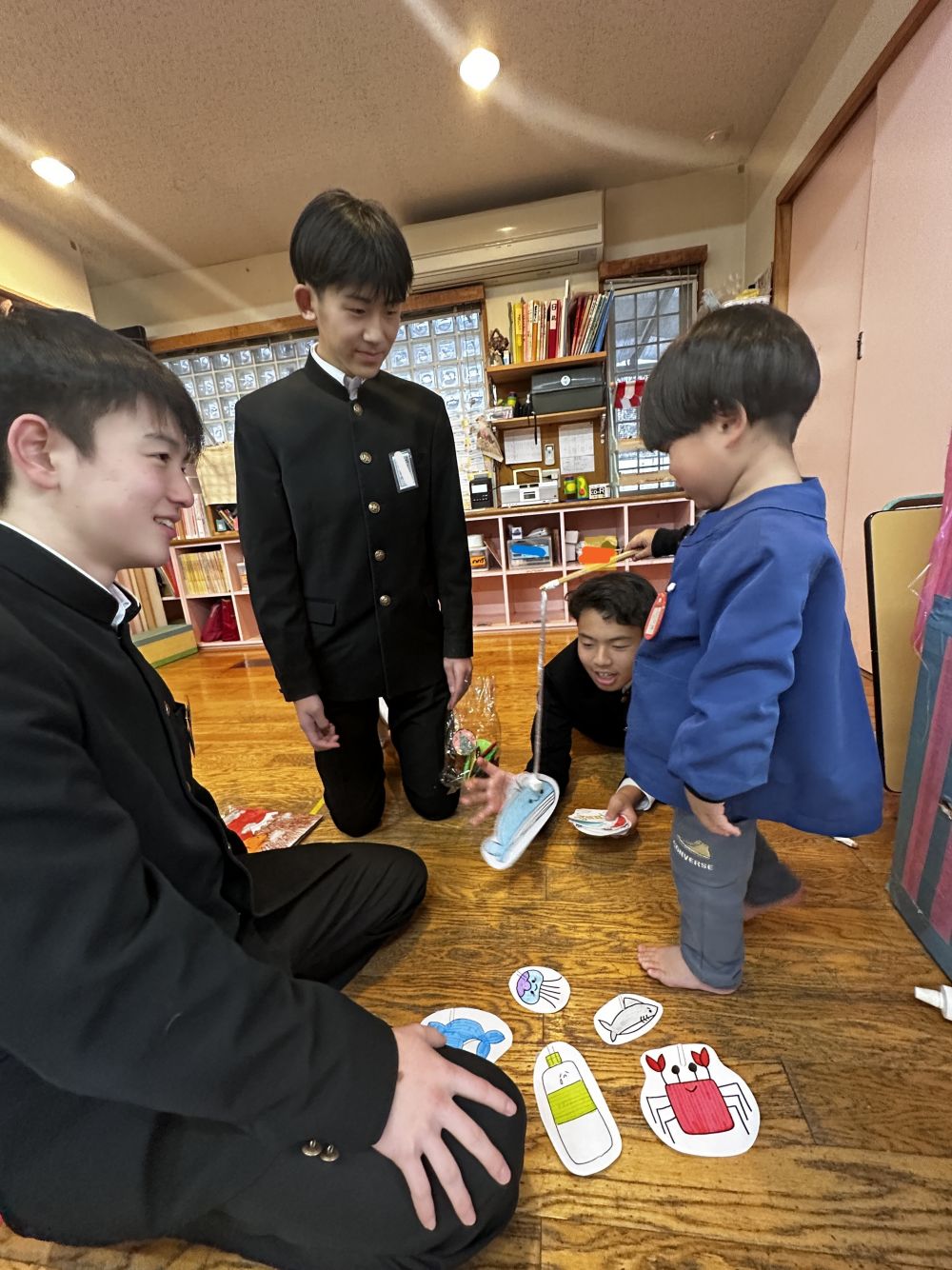 日比崎中学校のみなさん、たくさんのおもちゃと優しさをありがとうございました♡
