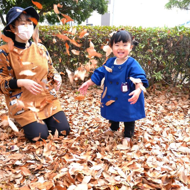 ＊　1歳児　お散歩　＊　