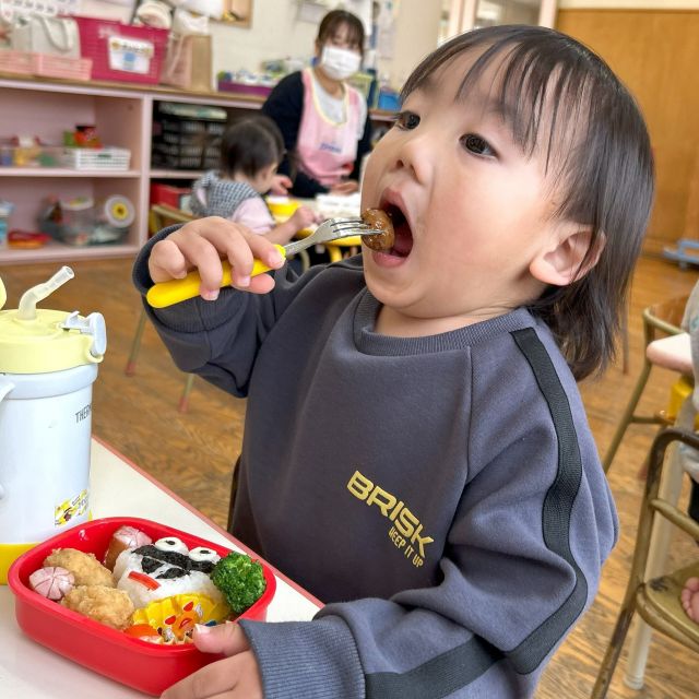 お弁当の日🍙②　～１歳児　ヒヨコ組～