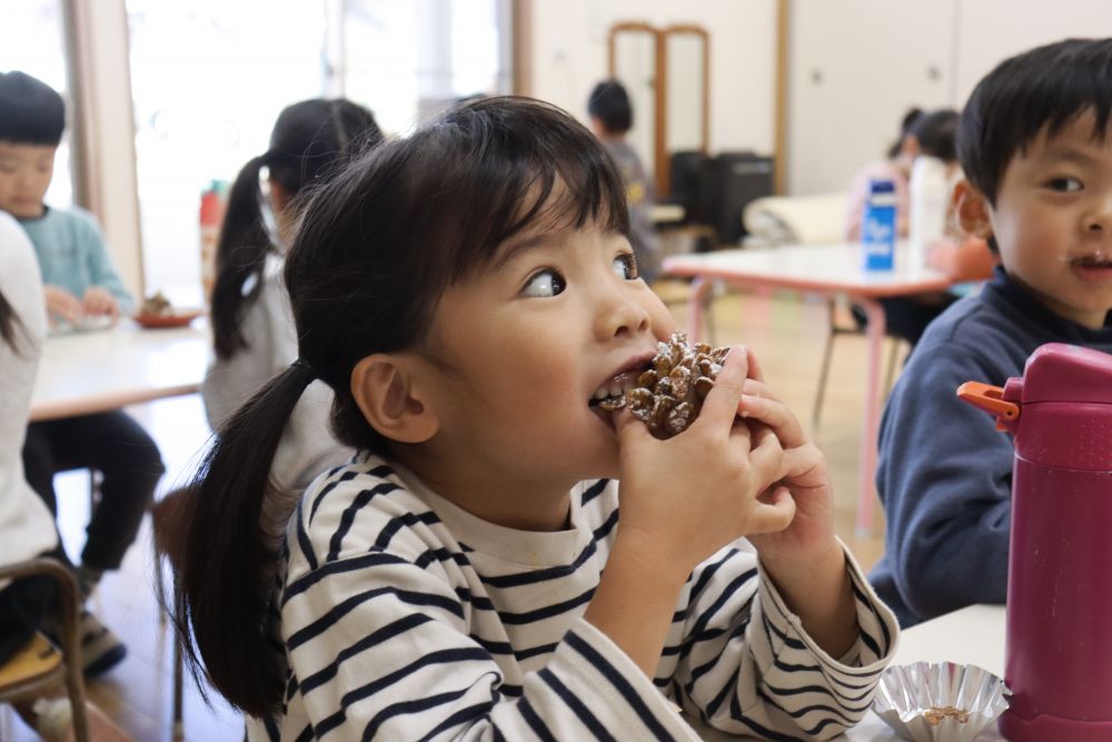 ところで、肝心な味は・・・？

この食べっぷりをご覧ください♡