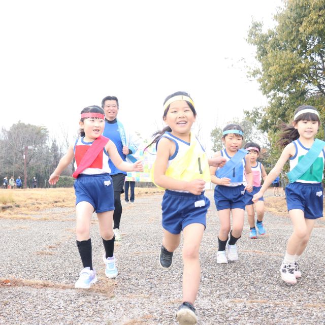 ＊　5歳児　第26回　マラソンリレー大会②　＊