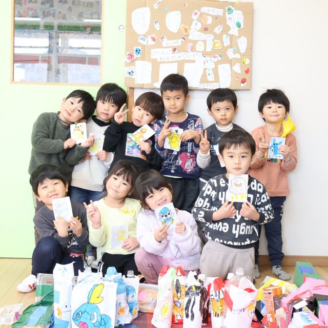 ＊　4歳児　お店屋さんに招待したよ②　＊