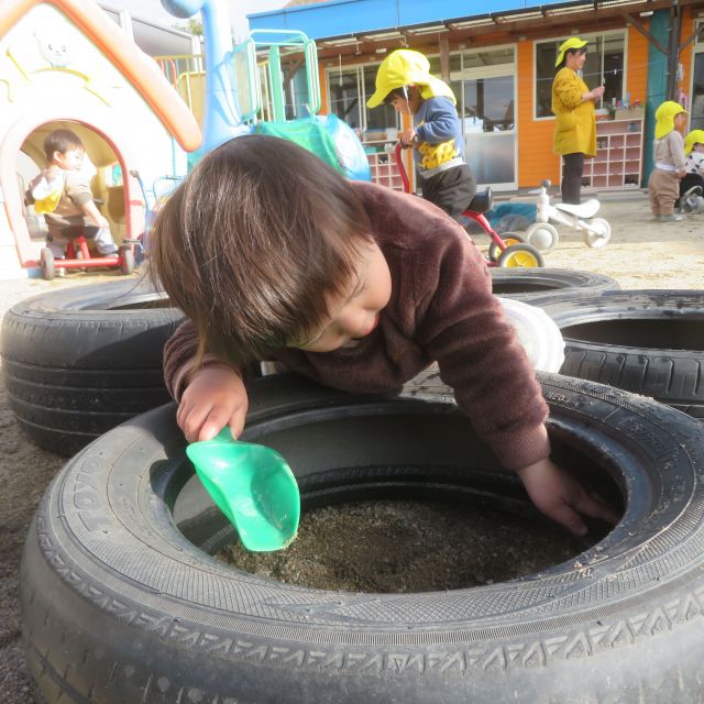 ＊　1歳児　偶然からの発見　＊