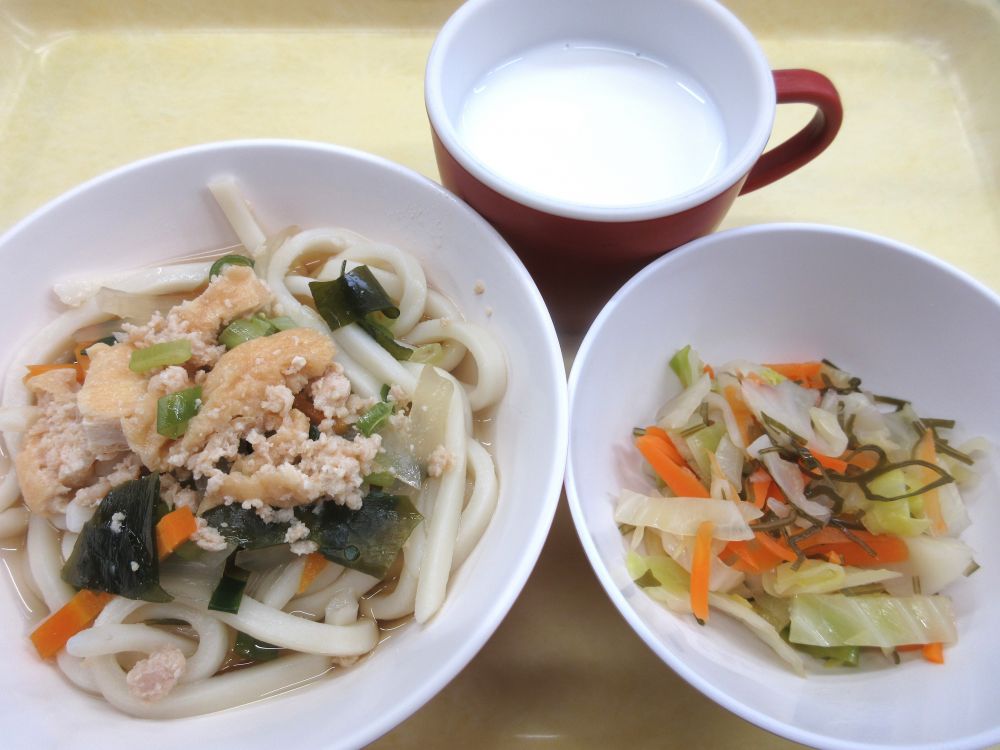 きつねうどん
さわやか漬け
牛乳