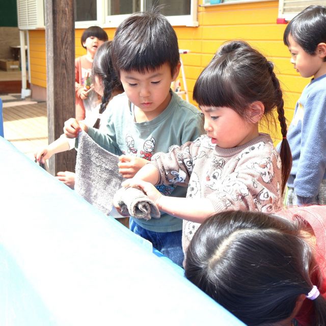 ＊　４歳児　やってみたい！　＊