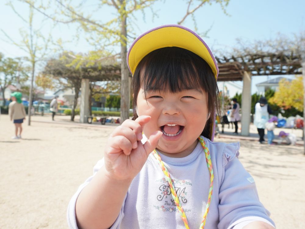 「こんくらいの見つけたー♡」
笑顔で教えてくれました♡
